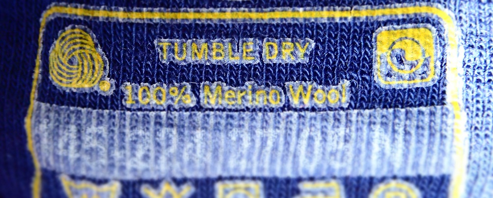 Merino Wool tag