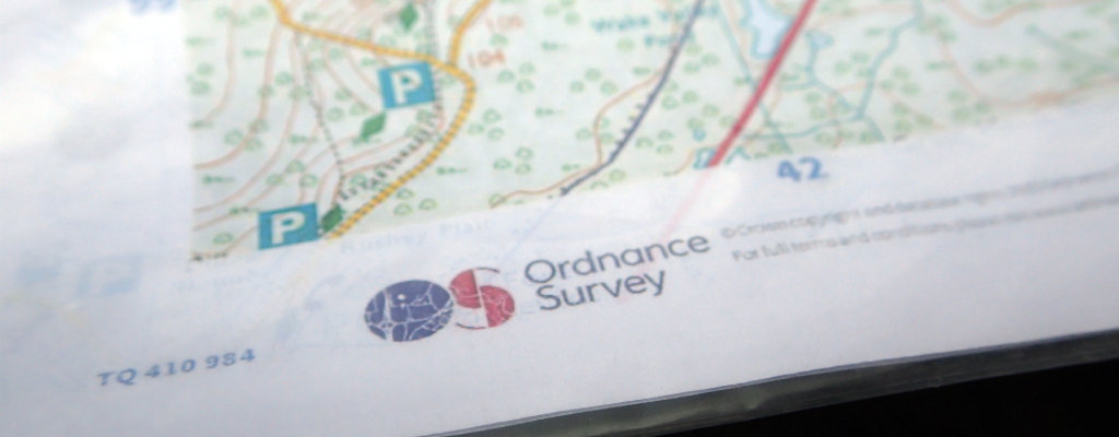 Map printed from OS Maps